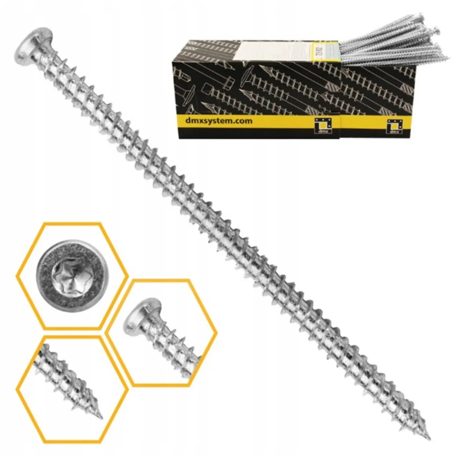 Șuruburi DOMAX Pentru Montaj Ferestre – Siguranță Profesională Pentru Tâmplăria Ta