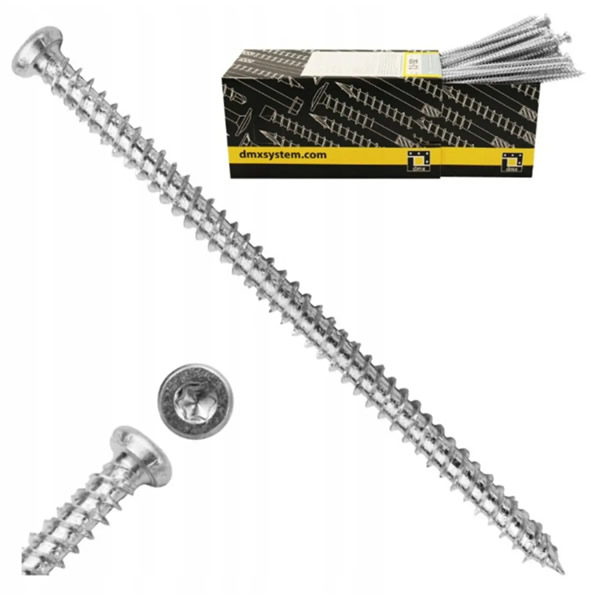 Șuruburi DOMAX Pentru Montaj Ferestre, Argintiu – Pentru Tâmplăria Ta