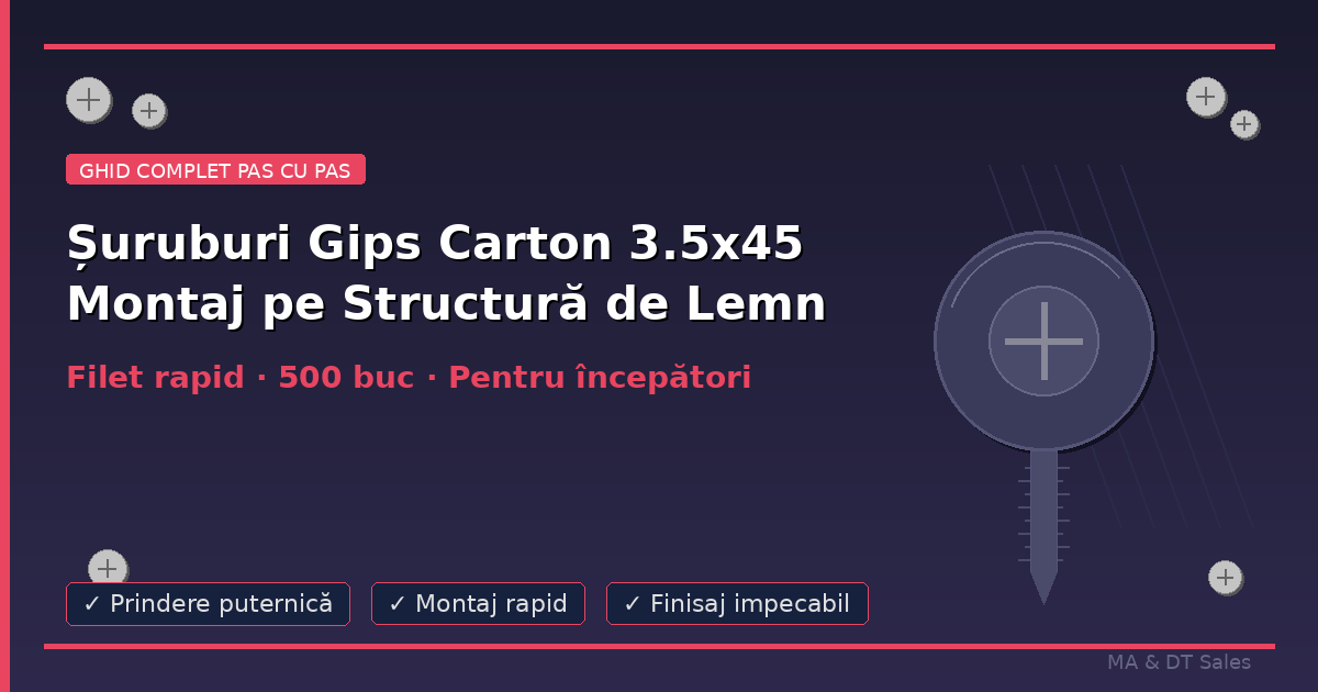 Cum montezi gips cartonul pe structură de lemn: ghid complet pas cu pas pentru începători